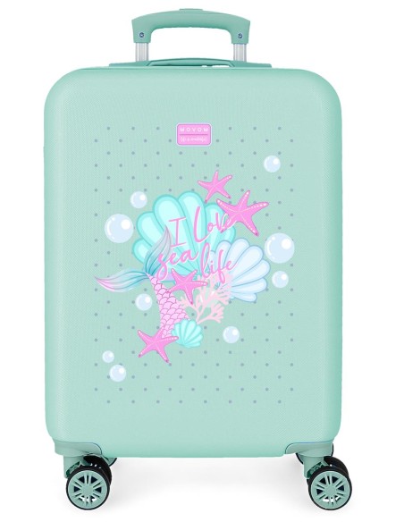 3051141 TROLLEY ABS 55CM. 4R. MOVOM I LOVE SEA LIFE TURQUESA 3051141 TROLLEY ABS 55CM. 4R. MOVOM I LOVE SEA LIFE TURQUESA