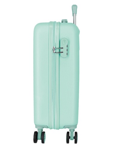 3051141 TROLLEY ABS 55CM. 4R. MOVOM I LOVE SEA LIFE TURQUESA