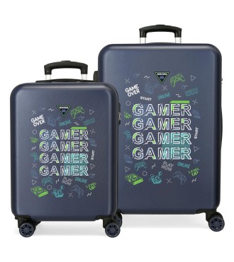 3091441 SET/2 TROLLEY ABS 55-68CM. 4R. MOVOM GAME OVER MARIN