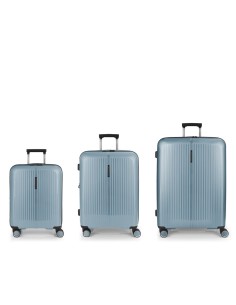 Set 3 Maletas C22-M-L Gabol Brooklyn Azul Claro Juego de ...