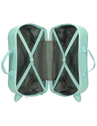 4951041 MALETA INF.ABS 4R.(2 MULTI.) 45CM. ALOHA STITCH TURQ