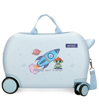 9891021 MALETA INF.ABS 4R.(2 MULTI.) 45CM. ENSO NEW FRIENDS