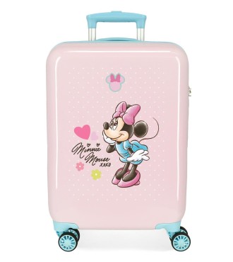 4231743 TROLLEY ABS 55CM. 4R. MINNIE IMAGINE ROSA