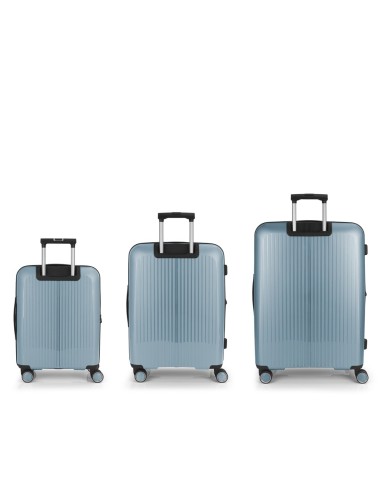 Set 3 Maletas C22-M-L Gabol Brooklyn Azul Claro Juego de ...