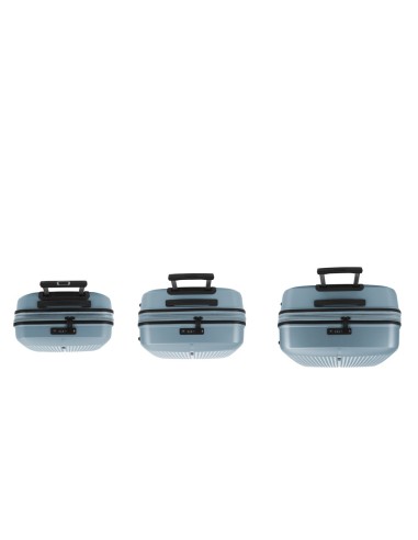 Set 3 Maletas C22-M-L Gabol Brooklyn Azul Claro Juego de ...