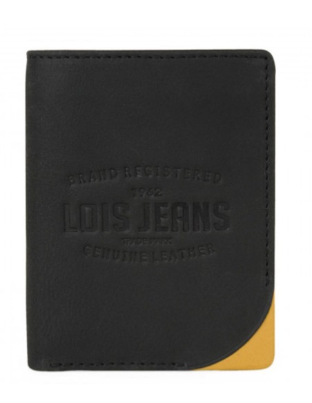 Cartera Billetero Hombre Kingston Lois Negro