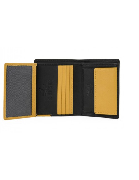 Cartera Billetero Hombre Kingston Lois Negro