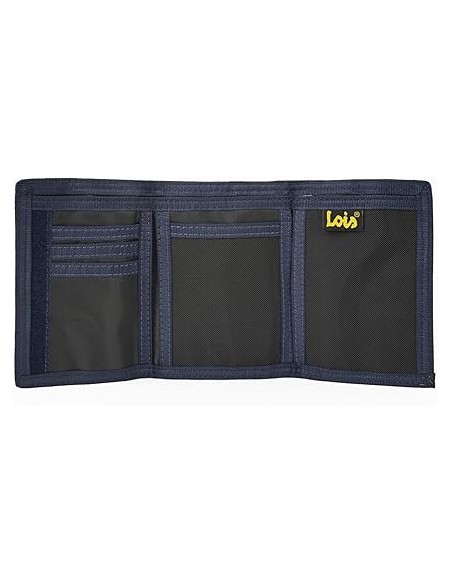 Cartera De Hombre Lois Cooper En Lona Azul Cartera De Hombre Lois Cooper En Lona Azul