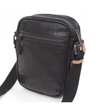 Bandolera De Hombre Lois Warren Negro 2