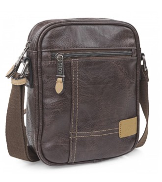 Bandolera De Hombre Lois Warren Marrón