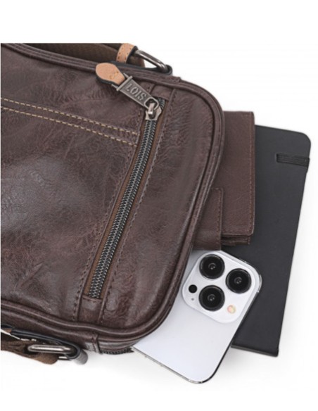 Bandolera De Hombre Lois Warren Marrón Bandolera De Hombre Lois Warren Marrón