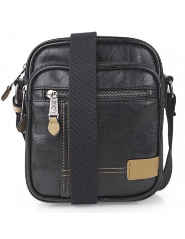 Bolso Bandolera Hombre Lois Warren Negro