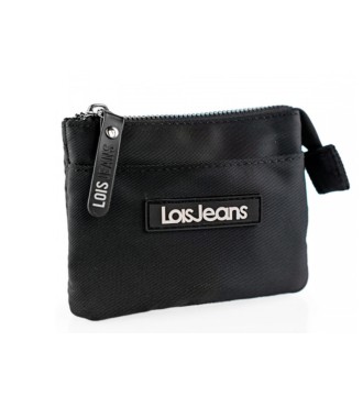 Monedero Doble Lois Ellen Negro