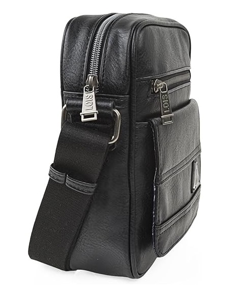 Bandolera De Hombre Lois Haltom Negro Bandolera De Hombre Lois Haltom Negro