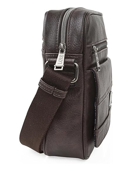 Bandolera De Hombre Lois Haltom Marrón