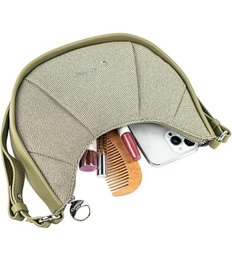 Bolso Bandolera Cimarron Abigail Kaki 2