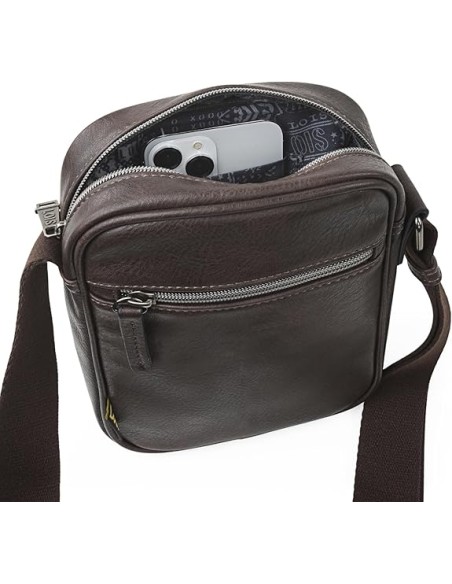 Bandolera De Hombre Lois Haltom Marrón Bandolera De Hombre Lois Haltom Marrón