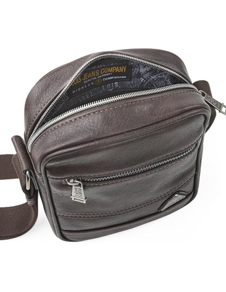 Bandolera De Hombre Lois Haltom Marrón Bandolera De Hombre Lois Haltom Marrón