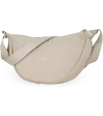 Bolso Bandolera Lois Tweedy Beige