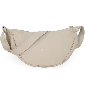 Bolso Bandolera Lois Tweedy Beige 2