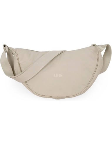 Bolso Bandolera Lois Tweedy Beige