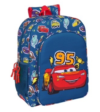 MOCHILA JUNIOR ADAPT.CARRO CARS "RACING"
