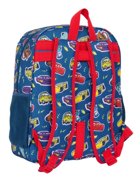 MOCHILA JUNIOR ADAPT.CARRO CARS "RACING" MOCHILA JUNIOR ADAPT.CARRO CARS "RACING"