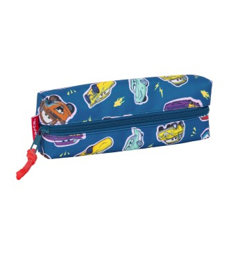 PORTATODO RECTANGULAR C/GOMA ELAST. 22CM CARS "RACING" 2