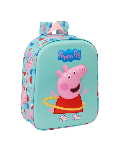 MOCHILA GUARDERIA 3D PEPPA PIG 3D