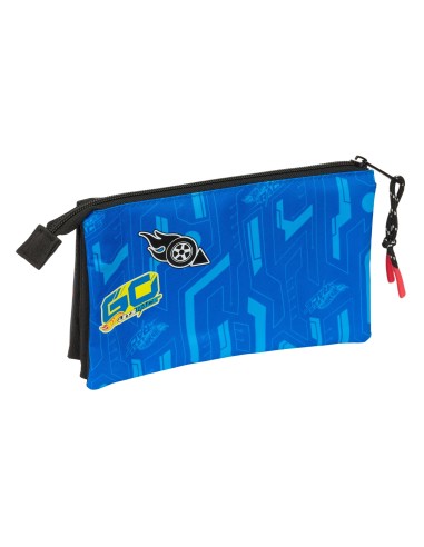 PORTATODO TRIPLE HOT WHEELS "LET'S RACE"