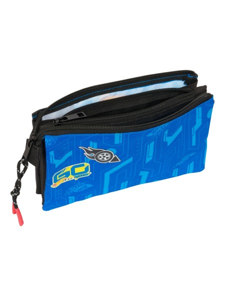 PORTATODO TRIPLE HOT WHEELS "LET'S RACE"