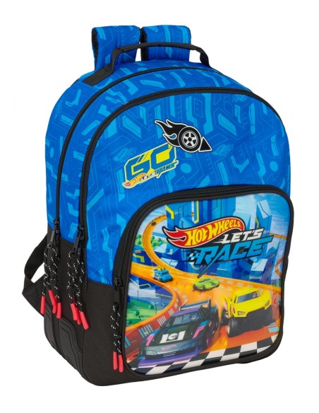 MOCHILA DOBLE ADAPT.CARRO HOT WHEELS "LET'S RACE" MOCHILA DOBLE ADAPT.CARRO HOT WHEELS "LET'S RACE"