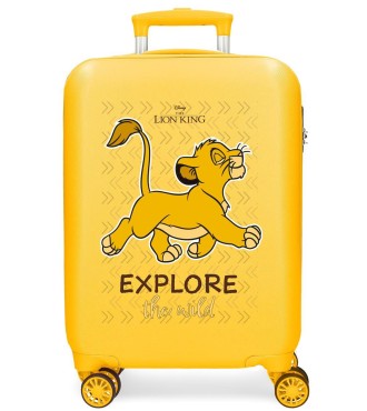 4761141 TROLLEY ABS 55CM. 4R. THE LION KING EXPLORER OCRE