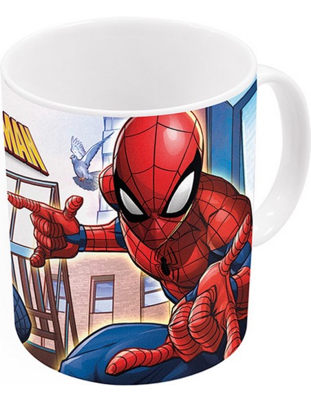TAZA GRANDE 325ml SPIDER-MAN "GREAT POWER" | Comprar TAZA GRANDE 32...