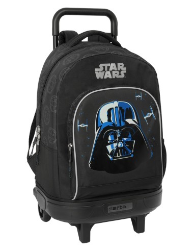 MOCHILA GDE. C/RUEDAS COMPACT EXT.SIMPLE STAR WARS "REBELLION"