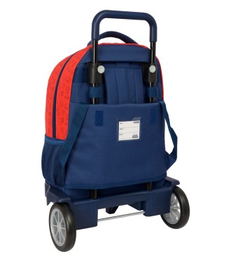 MOCHILA GDE. C/RUEDAS COMPACT EVOL. EXT. SUPER MARIO "TRICK" 2