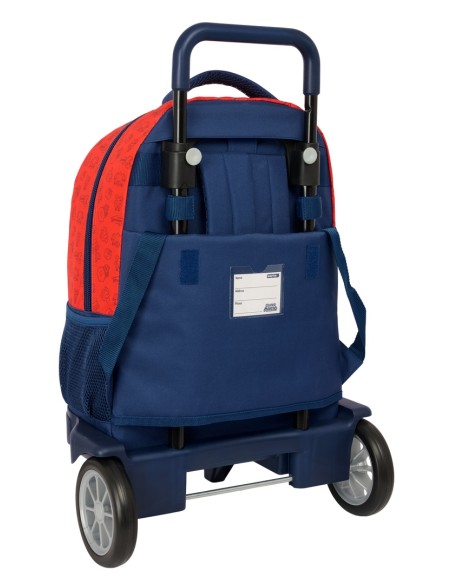 MOCHILA GDE. C/RUEDAS COMPACT EVOL. EXT. SUPER MARIO "TRICK"