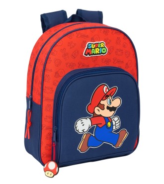 MOCHILA INFANTIL ADAPT.CARRO SUPER MARIO "TRICK"
