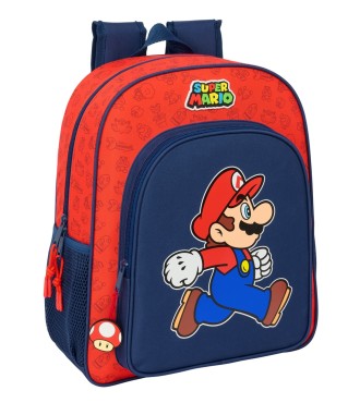 MOCHILA JUNIOR ADAPT.CARRO SUPER MARIO "TRICK"