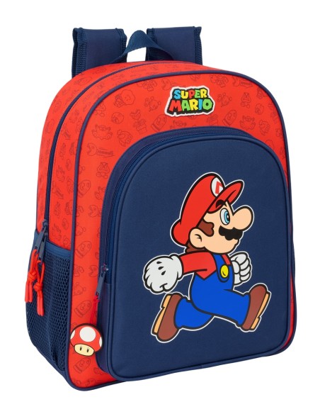 MOCHILA JUNIOR ADAPT.CARRO SUPER MARIO "TRICK"