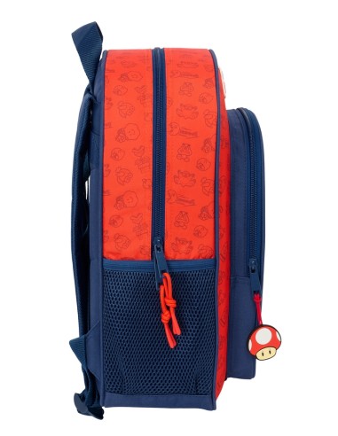 MOCHILA JUNIOR ADAPT.CARRO SUPER MARIO "TRICK"