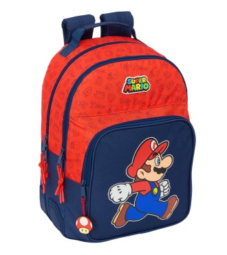 MOCHILA DOBLE ADAPT.CARRO SUPER MARIO "TRICK"