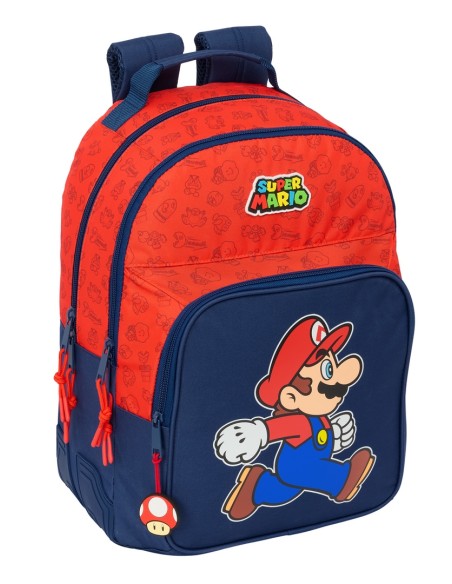 MOCHILA DOBLE ADAPT.CARRO SUPER MARIO "TRICK" MOCHILA DOBLE ADAPT.CARRO SUPER MARIO "TRICK"