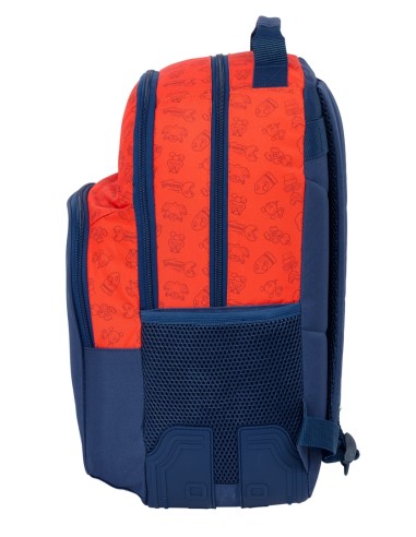 MOCHILA DOBLE ADAPT.CARRO SUPER MARIO "TRICK"