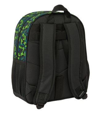 MOCHILA JUNIOR ADAPT.CARRO MINECRAFT "TNT" 2