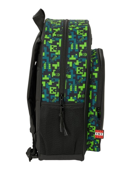 MOCHILA JUNIOR ADAPT.CARRO MINECRAFT "TNT"