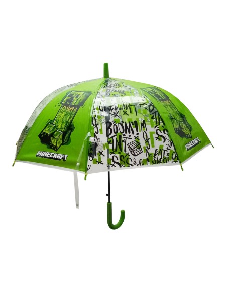 PARAGUAS CUPULA 43 cm MINECRAFT "TNT"