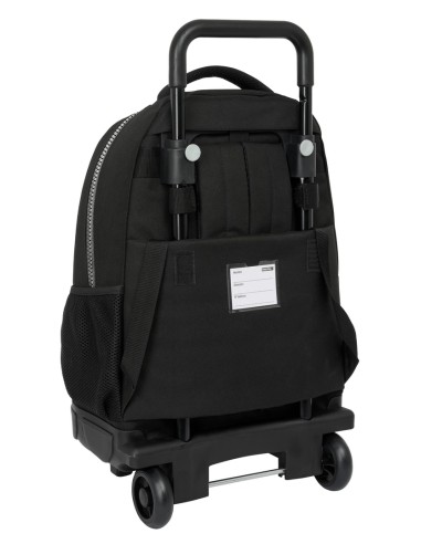 MOCHILA GDE. C/RUEDAS COMPACT EXTRAIBLE BATMAN "GAME OVER"