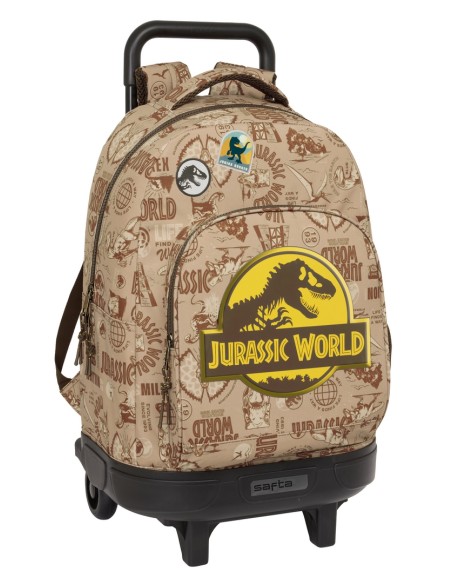 MOCHILA GDE. C/RUEDAS COMPACT EXT.SIMPLE JURASSIC WORLD MOCHILA GDE. C/RUEDAS COMPACT EXT.SIMPLE JURASSIC WORLD