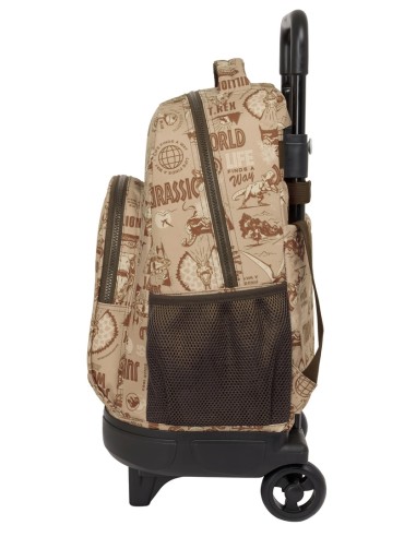 MOCHILA GDE. C/RUEDAS COMPACT EXT.SIMPLE JURASSIC WORLD